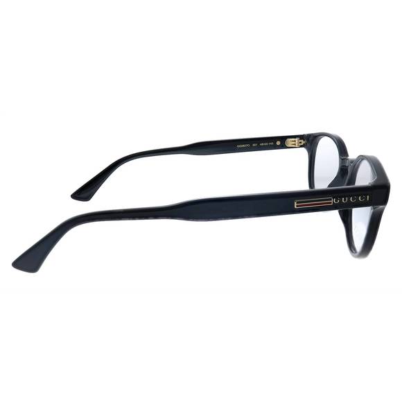 NEW GUCCI round acetate eyeglasses in black - Picture 3 of 3